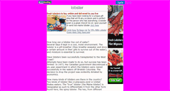 Desktop Screenshot of lobster.safewebshop.com