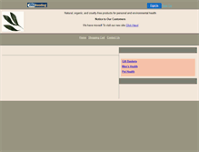 Tablet Screenshot of livklinenaturals.safewebshop.com